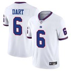 New Nwt Men s Giants  6 Jaxson Dart 2025 Game All Stitched Player Jersey