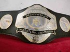 Nwa Florida Heavyweight Belt 2mm Brass Plates Adult Size