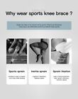 2x Knee Sleeves Copper Silver Compression Brace Support Sport Joint Injury Gel
