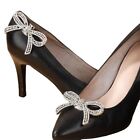 2pcs Crystal Rhinestones Bow Shoe Clips Wedding Bridal Shoe Buckles Diy6667