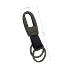 Leather Key Chain Metal Men New Car Ring Key Fob Creative Gift Keychain Keyring