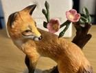 Lenox  1994 Red Fox Figurine  early Morning Surprise  Woodland Animals