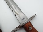 Rare Sak Swiss Model 1914 Saw Back Wwii Teeth Bayonet W Scabbard Elsener Schwyz