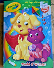 New - Crayola 400 Pages World Of Wonder Coloring Book 3 