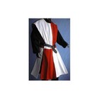 Medieval Costume Men Chess Pattern Regular Size Tunic Renaissance Surcoat Larp