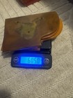 Vintage Bakelite Slab 1 Green 2 Butterscotch 605 Gram