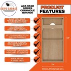 Military Cornhole Boards Poplar Frame Regulation Size Outdoor Game Set