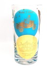 Vintage Story Land Glen  Nh Blue Gold Souvenir Drinking Glass Cinderella  Ford