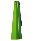 New Indoor Golf Putting Green - Portable Mat With Auto Ball Return Function