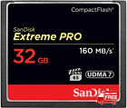 Sandisk Extreme Pro 32gb   256gb Compact Flash Memory Card Cf 160mb s 1067x Udma7