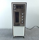 Magnavox 1r1784 Flip Clock Radio Am Fm Vintage 1970 s Woodgrain Tower Rare Works