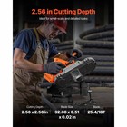 Uimoso Cordless Band Saw 20v With Adjustable Speed  2 56-inch Cutting Depth