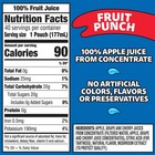 100  Juice Fruit Punch - Naturally Flavored Juice Blend  40 Pouches  4 Boxes