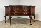Century Furniture Solid Mahogany Chippendale Style Sideboard Buffet