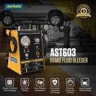 Autool Brake Bleeder Electric Pressure One Man Car Brake Fluid Oil Bleeding Kit 