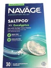Navage Saltpod With Eucalyptus Saline Concentrate Capsules  30 Salt Pods