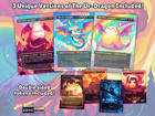 Dragon Tribal Commander Deck Mtg Edh Chibi Anime Style Proxy Deck