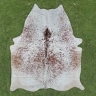 100  Real Natural Area Cow Hair On Cowhide Skin Floor Rug Carpet 72 x67   Cc1456