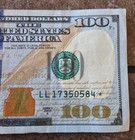  100 Dollar Bill Us Bill Star Note  Series 2009 A  Ll 17350584 