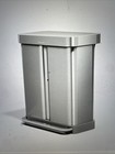 Simplehuman 58l Dual Compartment Rectangular Trash Can With Foot Pedal New
