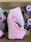 Sure Grip Boardwalk New Style Teaberry Pink Rollerskates Size 6 Fits Women 7-7 5