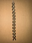 Vintage Rivo Swiss Made Gold Tone Metal Link Bracelet