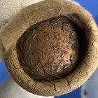 Xf Cwt End Unsearched Old Estate Wheat Cent Roll Indian Head Vintage Penny