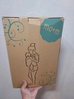 Mo m Baby Carrier Ergonomic Sling Hiking Cotton Mesh Cooling Vent Hood Elephants