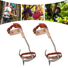 Adjustable Tree Climbing Spike Sets Pole Climbing Spurs Tool Climber Strap Gaffs