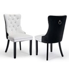 Leather Dining Room Chairs Set Of 2 4 6 8 With Wood Legs Armchair Kitchen Modern