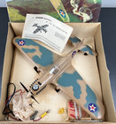 Nos Cox P-40 Warhawk Cl Control Line Vintage Model Airplane Gas Tether Toy