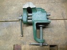 Vintage Small Table Vise 1  3 4  Green Precision Old Shop Tool