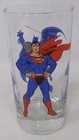Vintage Pepsi Dc Comics Batman   Superman 5 5  Glass Used 1970 s
