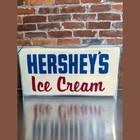 Hershey s Ice Cream Lighted Illuminated Country Store Advertising Sign Vintage