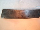 Vtg Village Blacksmith Butcher Knife Meat Cleaver 8    Blade 13 1 4  Broken Handle