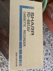 Nos Sharp Cassette Recorder Rd-661 Av Brand New In Original Box 3 Available