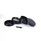 4 Layer 3 Inches Large Portable Zinc Alloy Grinder Herb   Spice Tobacco Grinder 