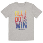  2 Pack  Champion Boys  Short-sleeve Everyday Graphic Tees   all I Do Is Win 