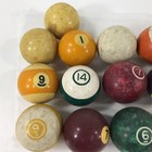 Vintage Billiard Ball Lot Of 26 Random Balls Styles