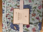 Pottery Barn Teen Bettina  Ruched Floral   Duvet Cover  Twin New Blue