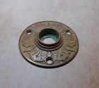 Antique Russell Erwin Hummingbird Door Knob With Rosette Cast Brass Bronze 1877