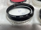 Lot Of 8 Camera Filters And 2 Adapter Rings  See Description For Details