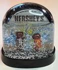 Hershey s Chocolate World Plastic Snow Globe Featuring Hershey s Candy Mascots