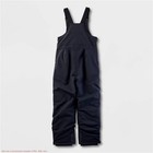 Kids  Solid Snow Bib - All In Motion Black M  see Deal    