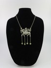 Antique Chinese Southwest Asian Qilin Amulet Necklace 3  X 4 5 