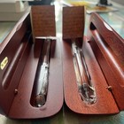 Vintage The Bombay Company Mahogany Finish Twist Ballpoint Pen  Lot Of 2 