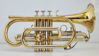 Besson Be1020 Cornet Key Bb 4 76  Bell Brass Clear Lacquer 3c B4 Mouthpiece Case