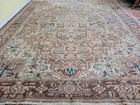 10x12 Or 9 5 X 11 11 Antique Fine Veg Dye Serapi Heriz Rug Vintage Turkish Ushak