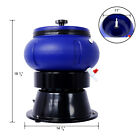 Electric 18lbs Vibratory Tumbler Bowl Tumbling Samll Metal Polishing Machine