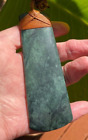Nathan Jerry Rare Nz  Pounamu Patterned Blue Serpentine  4    Maori Hei Toki Adze